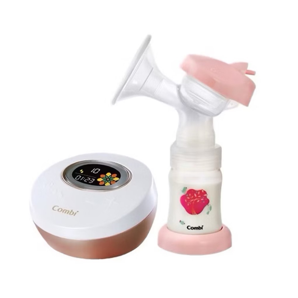 Combi康貝 自然吸韻電動吸乳器 擠乳器 單邊 贈溢乳墊 保固中-細節圖7