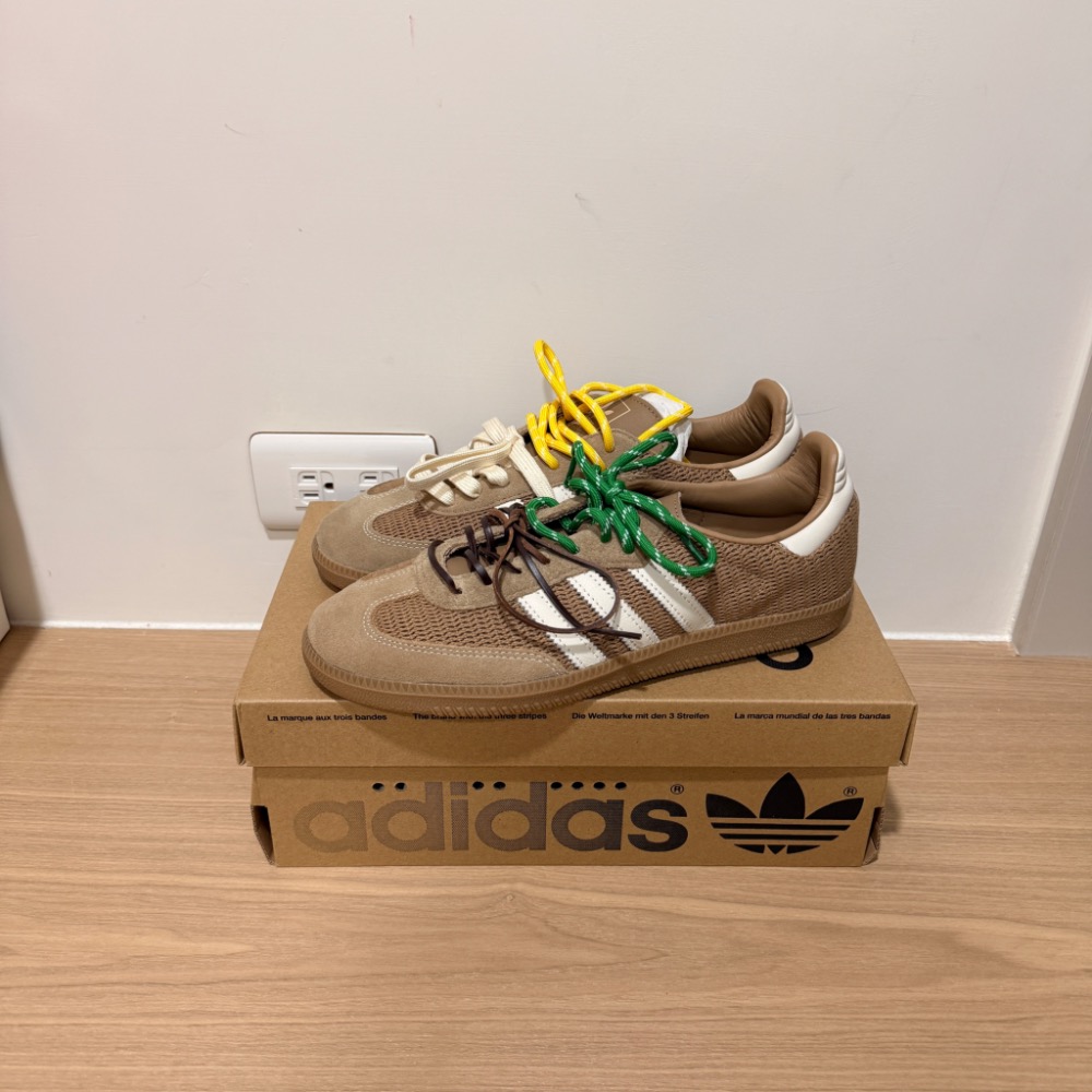 adidas originals samba og IG1379 編織 奶茶-規格圖2