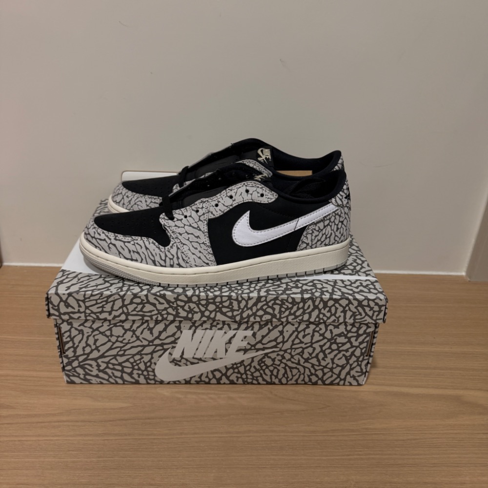 Air Jordan 1 RETRO LOW OG 爆裂紋-規格圖2