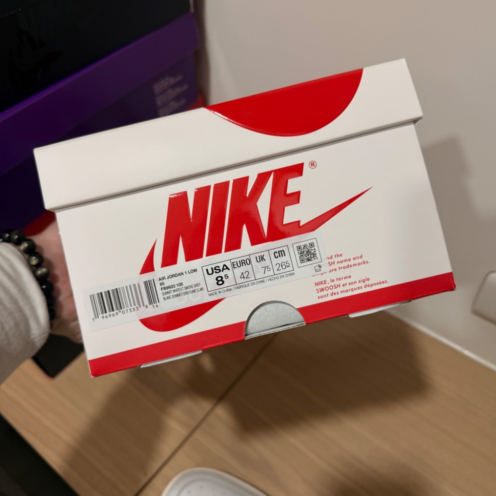 AIR JORDAN 1 RETRO LOW 白灰-細節圖2