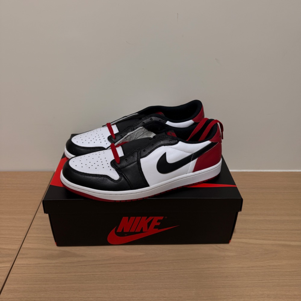 AIR JORDAN 1 RETRO LOW BLACK TOE 黑頭 低筒 US11.5-規格圖2