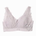 M.F 大尺碼內衣 M~3XL 蕾絲內衣 無鋼圈內衣 女生內衣 罩杯可拆 加大內衣 台灣現貨 蕾絲肩帶 大罩杯 9613-規格圖9