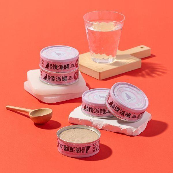 傻派貓主食罐 80g #貓貓 #臭貓動物園-細節圖2