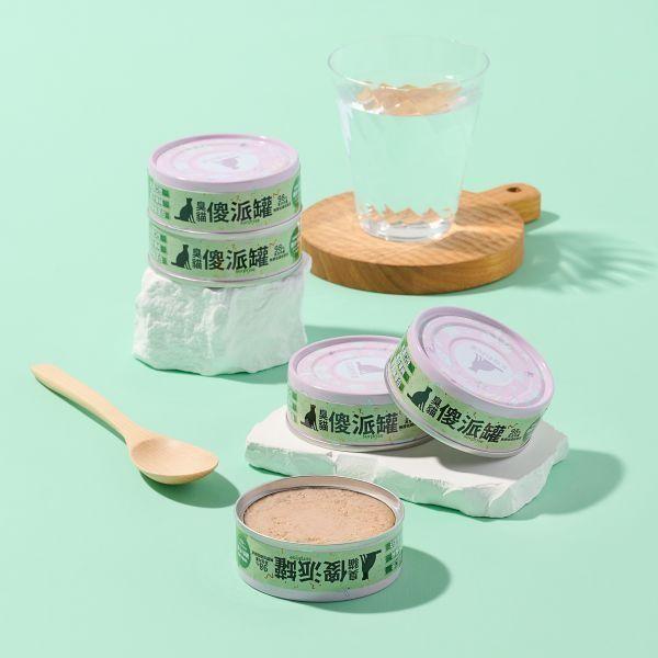 傻派貓主食罐 80g #貓貓 #臭貓動物園-細節圖4