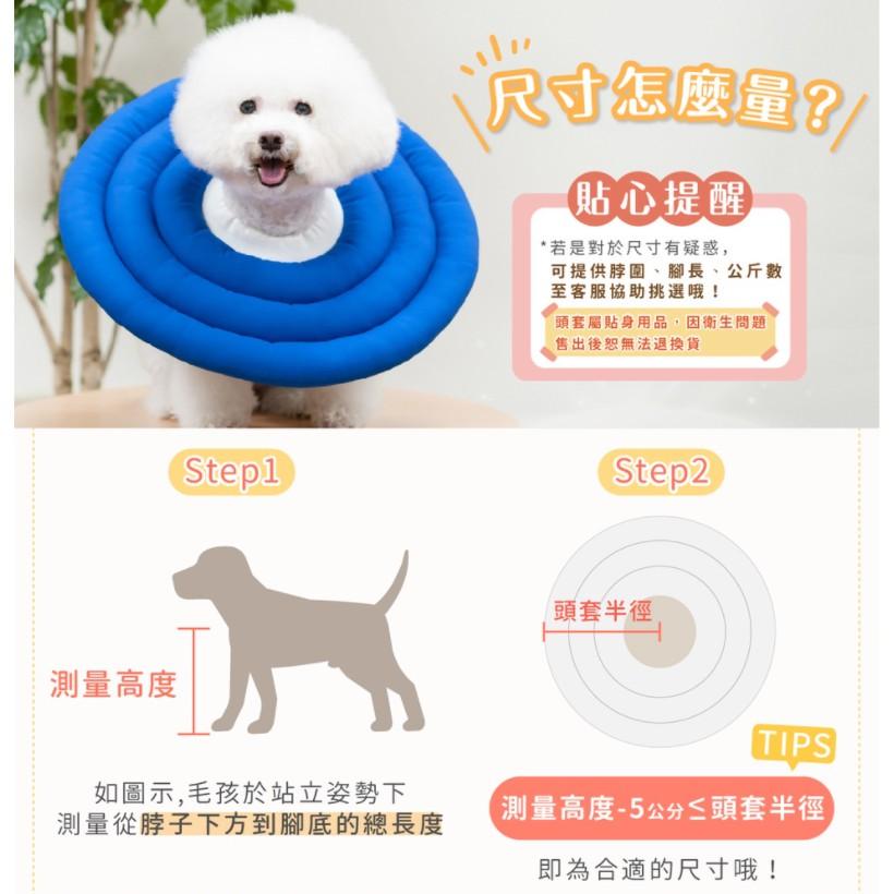 [幸福] 歸毛家族 GOODMO 防舔咬軟式頭套 獨家訂製款-細節圖3