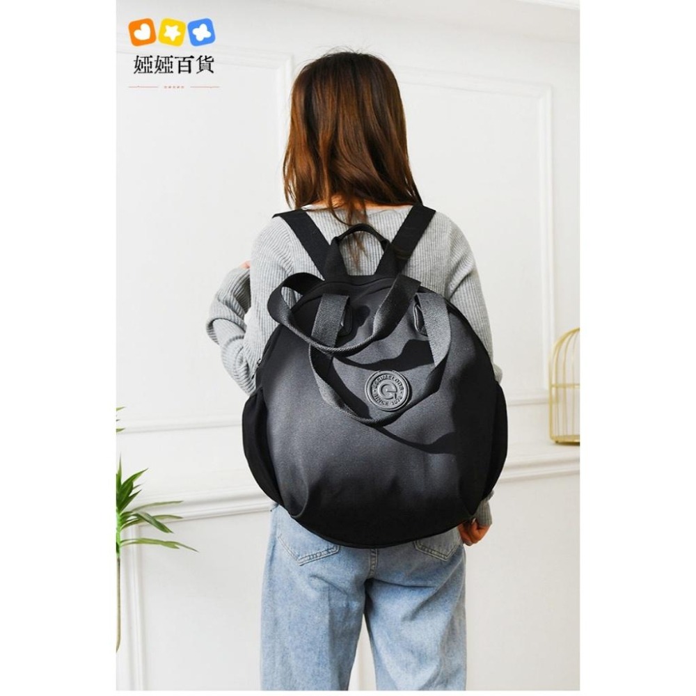 台灣隔日達 大容量背包 三用背包｜可手提 側背 後背｜防潑水 百搭女包 韓系三用包 通勤包 休閒背包 學生後背包-細節圖8