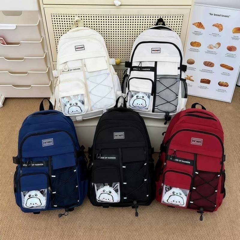 熱銷新款 大容量背包 多隔層雙肩包 後背包｜16吋筆電可放｜學生/旅行/上班通勤｜多色可選｜男女同款 休閒百搭包-細節圖2