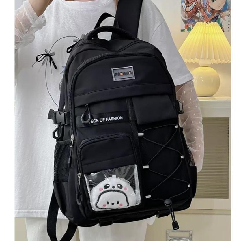 熱銷新款 大容量背包 多隔層雙肩包 後背包｜16吋筆電可放｜學生/旅行/上班通勤｜多色可選｜男女同款 休閒百搭包-細節圖5