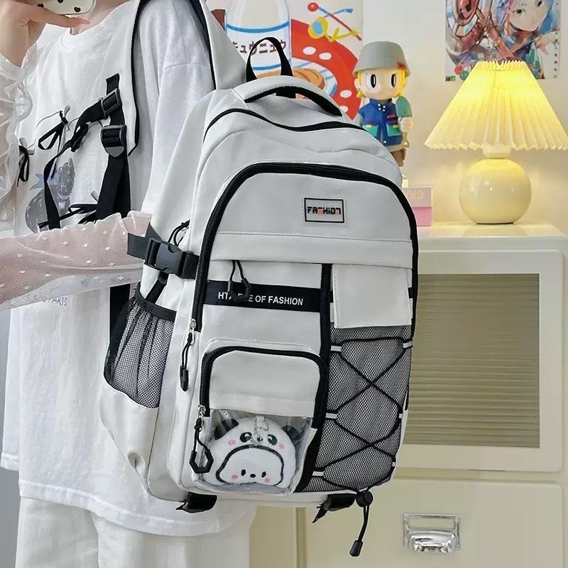 熱銷新款 大容量背包 多隔層雙肩包 後背包｜16吋筆電可放｜學生/旅行/上班通勤｜多色可選｜男女同款 休閒百搭包-細節圖6