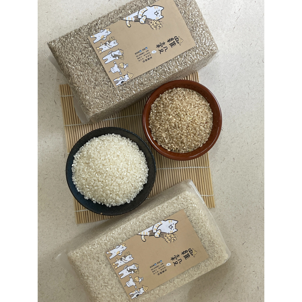 羅穀白米糙米 2公斤｜宜蘭員山自家耕作・台中秈稻十號｜真空包裝・下單後現碾-細節圖2