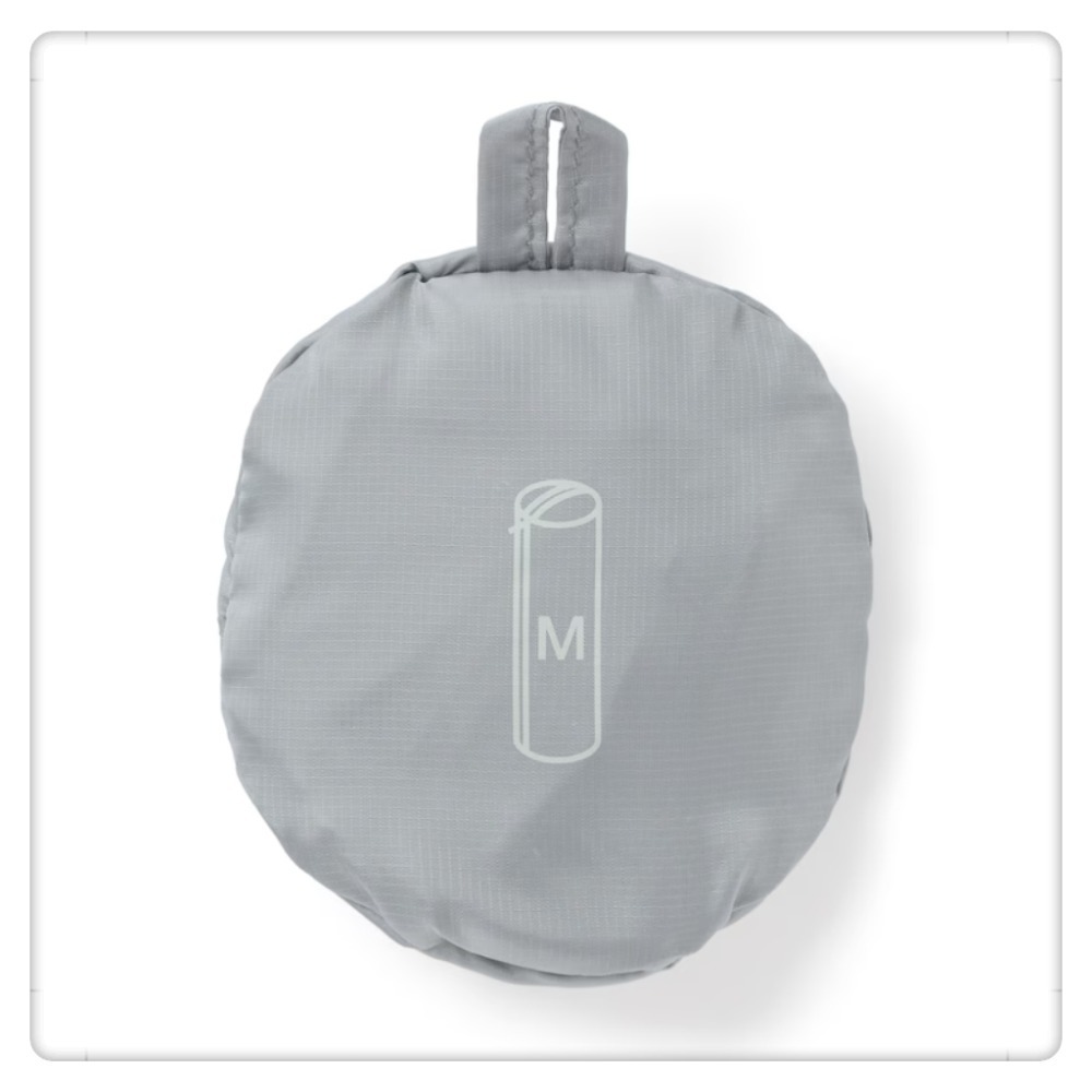 (現貨)  日本 MUJI 無印良品 可折疊行李收納袋 圓柱型 聚酯纖維收納袋 行李收納袋 隙縫收納【米猴小舖】-規格圖6