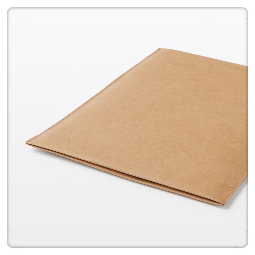 (現貨)無印良品 MUJI 筆電保護套(11型_W174*H251) 平板保護套 牛皮質感 筆電/平板包【米猴小舖】-規格圖3