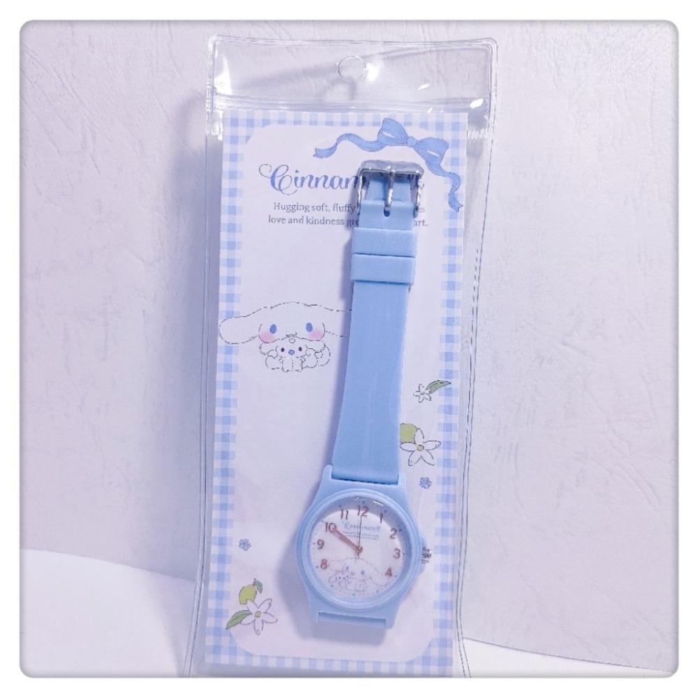 (現貨) 卡通人物PVC手錶 三麗鷗系列  Kitty 大耳狗 庫洛米 手錶 腕錶【米猴小舖】-規格圖2