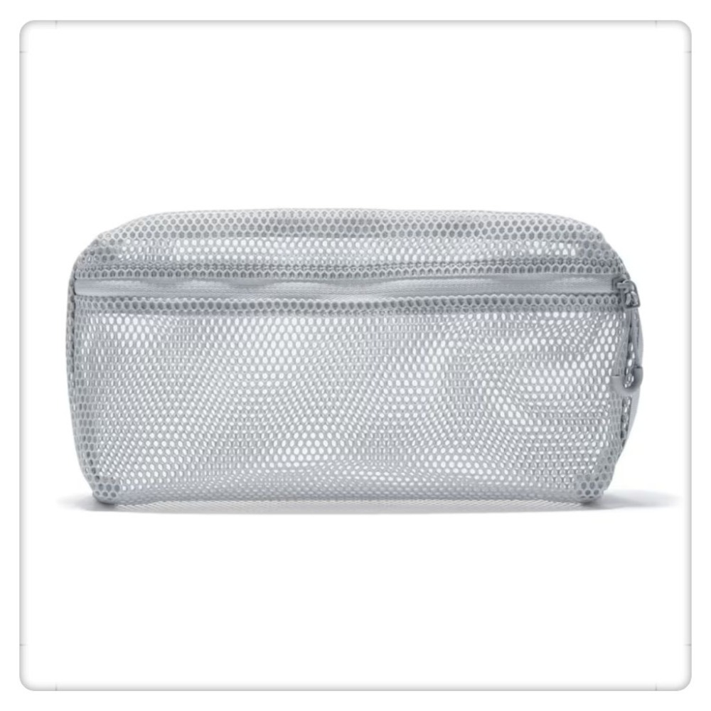 (現貨) 無印良品MUJI 網眼包(M_25*12.5*5) 收納包 滌綸包 網眼袋 收納袋【米猴小舖】-規格圖7