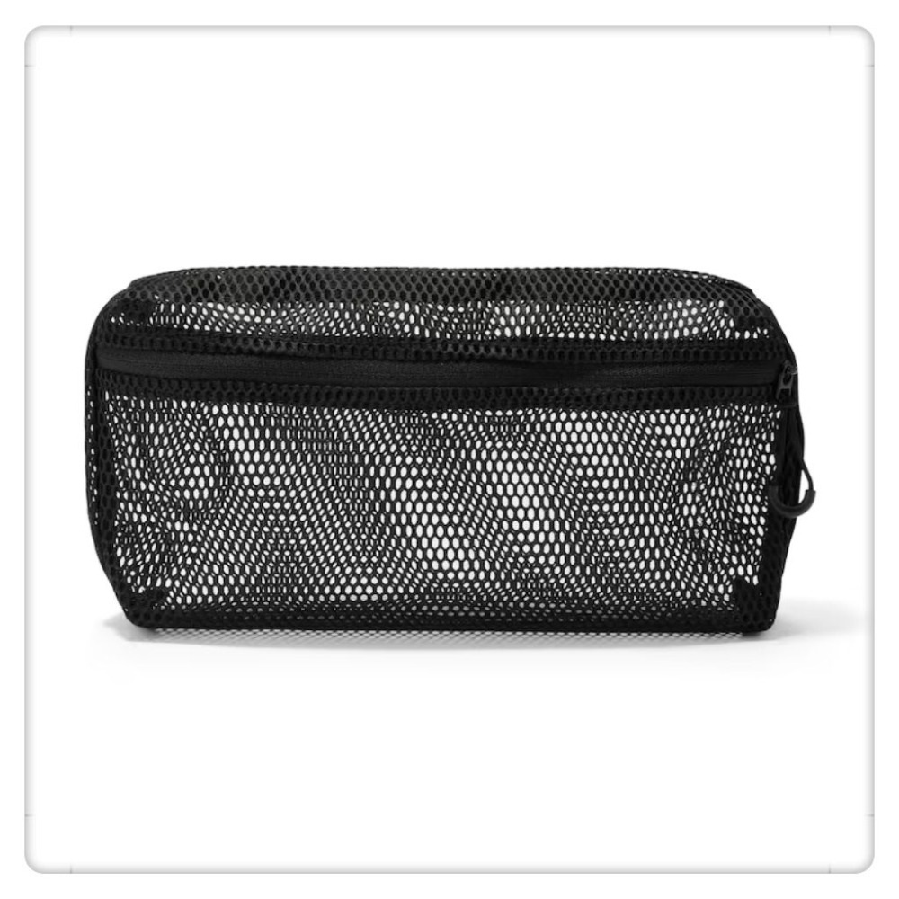 (現貨) 無印良品MUJI 網眼包(M_25*12.5*5) 收納包 滌綸包 網眼袋 收納袋【米猴小舖】-規格圖7