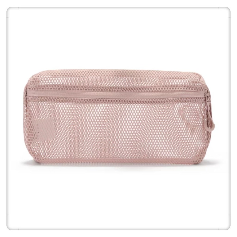 (現貨) 無印良品MUJI 網眼包(M_25*12.5*5) 收納包 滌綸包 網眼袋 收納袋【米猴小舖】-規格圖7