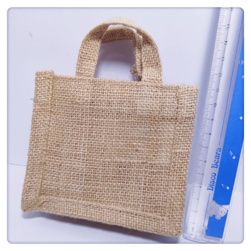 (現貨) 無印良品 MUJI 迷你後背包 迷你托特包 迷你黃麻袋 掛飾 吊飾 迷你包【米猴小舖】-規格圖5