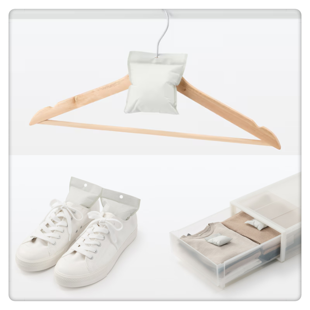 (現貨) 無印良品 MUJI 具除臭功能的除濕包 消臭包【米猴小舖】-細節圖4