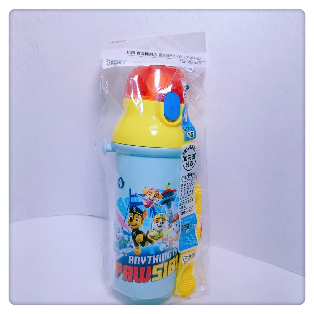 (現貨) Skater 兒童彈跳蓋水壺 480ml 巧虎 汪汪隊 冰雪奇緣 小小兵 日本製【米猴小舖】-規格圖2