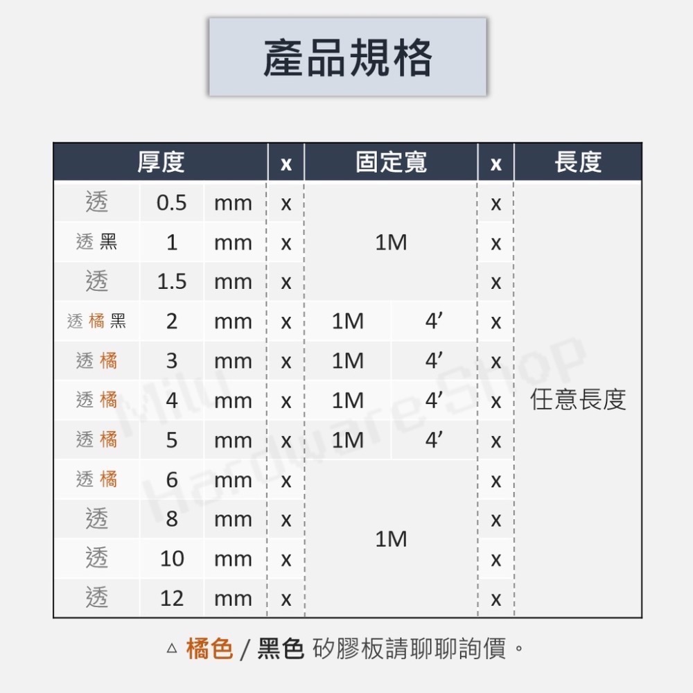 【咪嚕五金】矽膠板 0.5~12mm厚 客製化裁切 矽膠墊片 矽膠墊 矽膠片 硅膠片 矽膠耐熱板 矽膠耐熱片 矽橡膠板-細節圖3