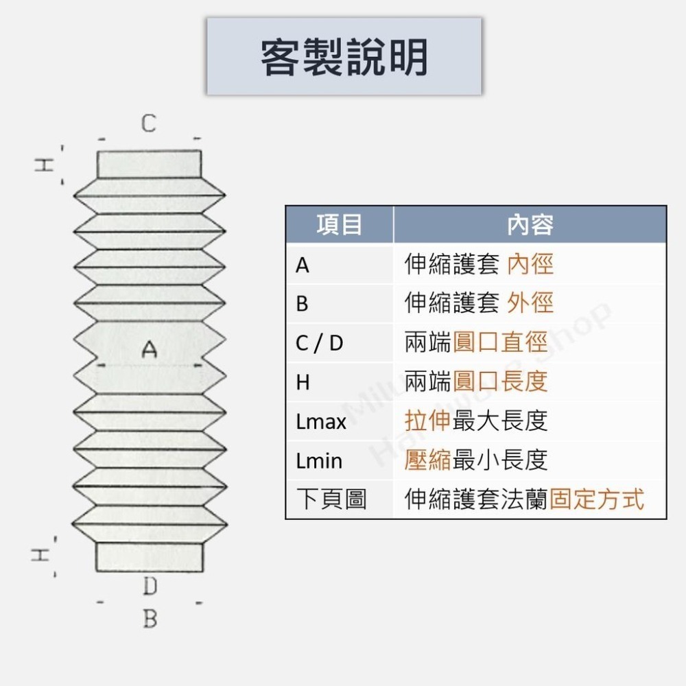 【咪嚕五金】現貨 橡膠前叉避震器防塵套 伸縮護套 橡膠防塵套 摩托車前叉橡膠 機車靴防塵罩 減震套 車前減震套 前叉避震-細節圖4