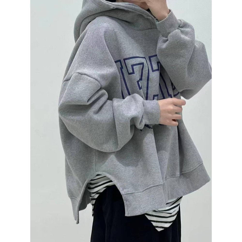 韓國🇰🇷新款🇰🇷 內磨毛帽子大學踢-細節圖4