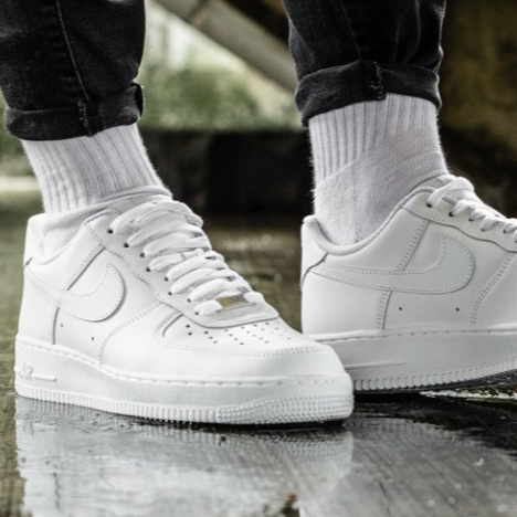 韓國直達-Nike Air Force 1 全白 空軍一號 AF1 鐵牌 白 DD8959-100 CW2288-111-細節圖10