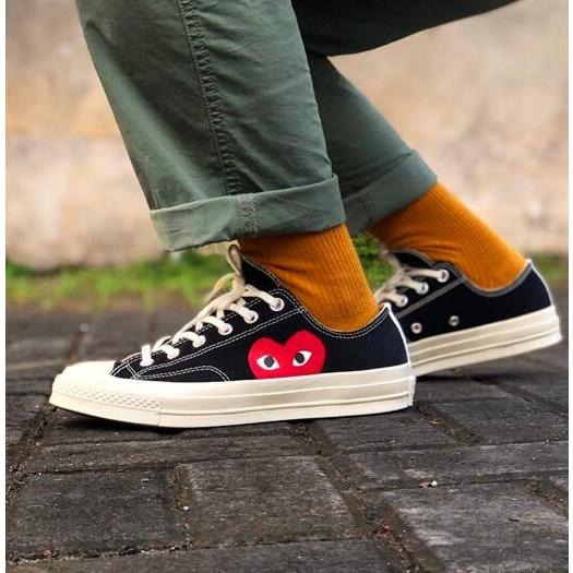 限時特惠❥ converse Chuck 70 x CDG Play 川久保玲 匡威 1970 帆布鞋 女鞋 男鞋-細節圖8