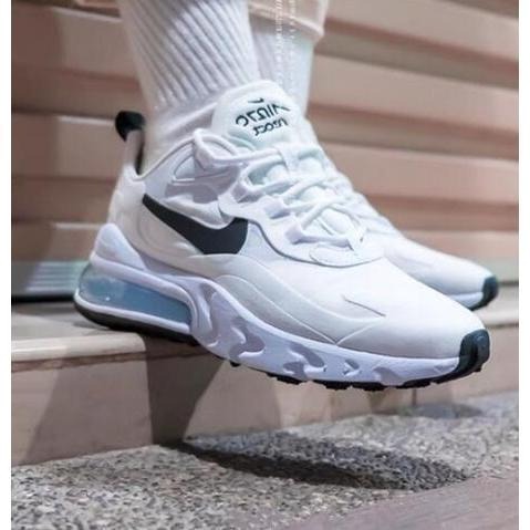 89號 限時特惠❥ Nike Air Max 270 React 女鞋男鞋 氣墊鞋  玫瑰金 奶茶色CI3899-101-細節圖8