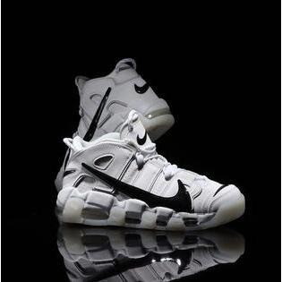 限時特惠❥ Nike Air more uptempo 96 黑白大AIR 復刻運動鞋慢跑鞋籃球