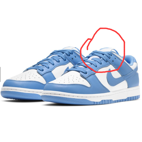 Nike dunk low 北卡藍