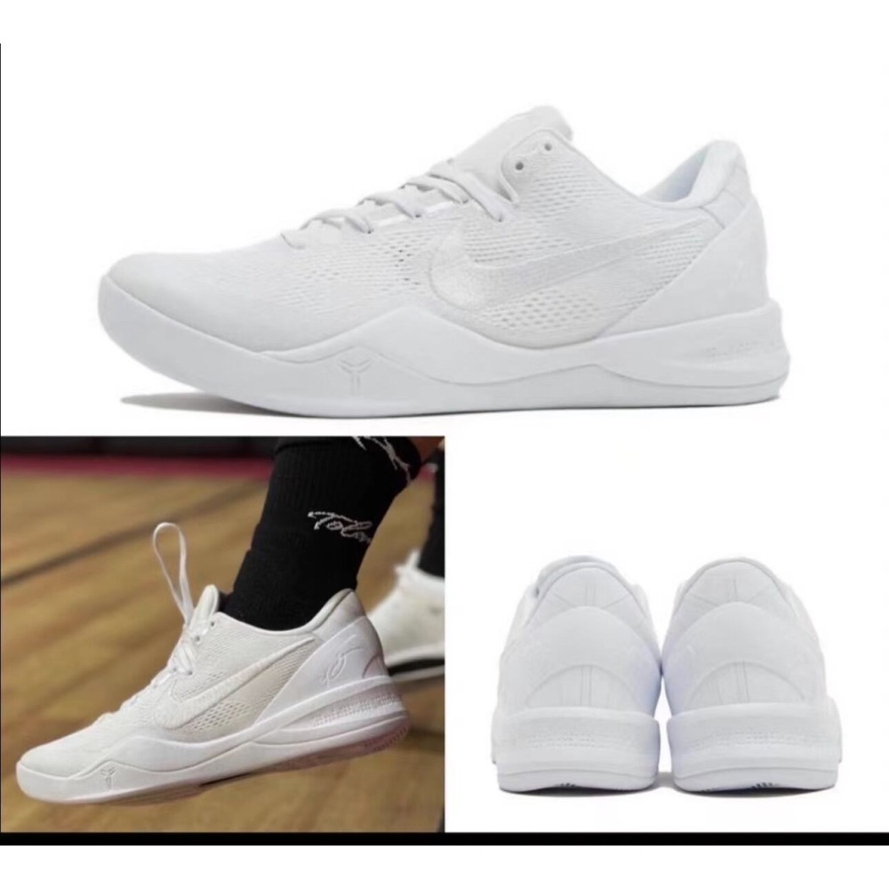 Kobe hot sale all white