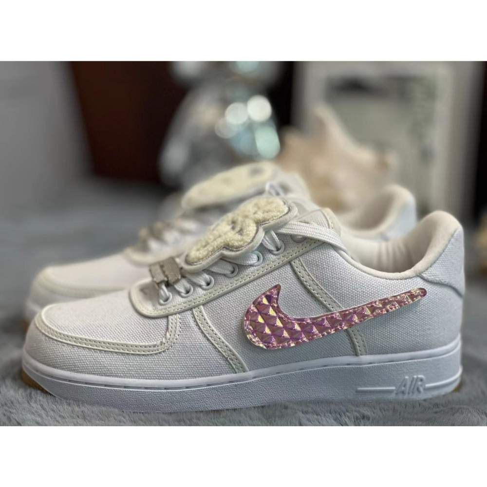 Nike Air Force 1 AF1 白色 可煥標款-細節圖2