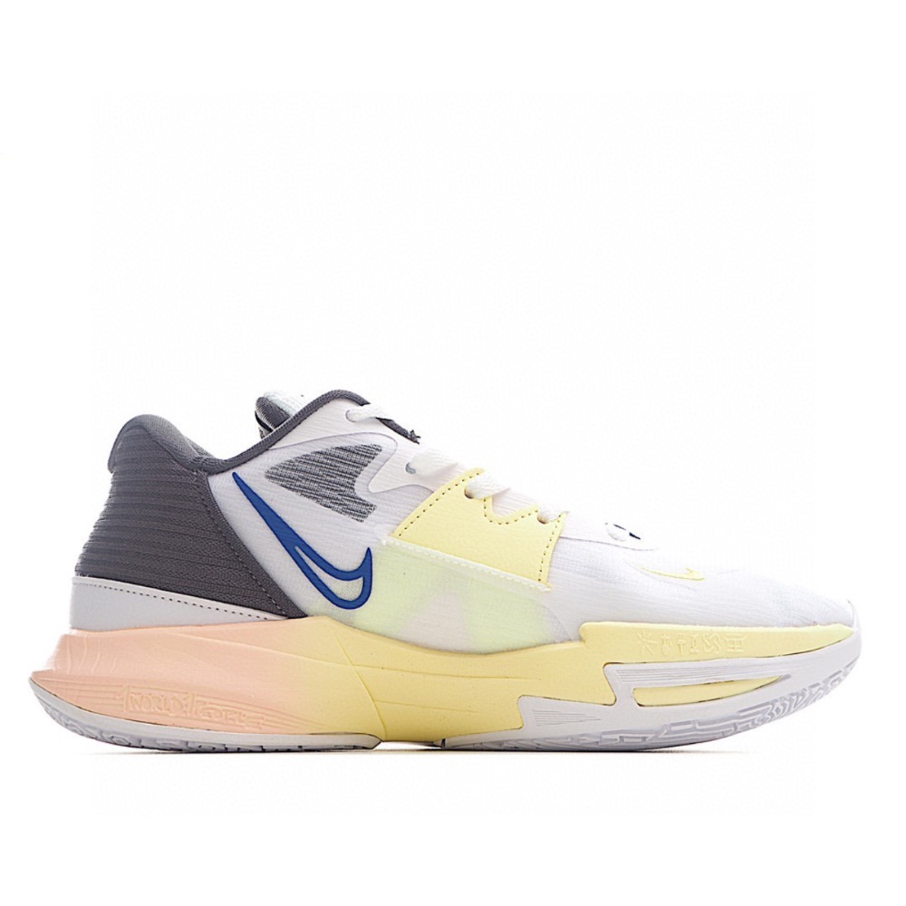 Nike Kyrie Low 5 EP ＂Bounce＂ 白藍黃 實戰 耐磨 DJ6014-100 籃球鞋-細節圖2