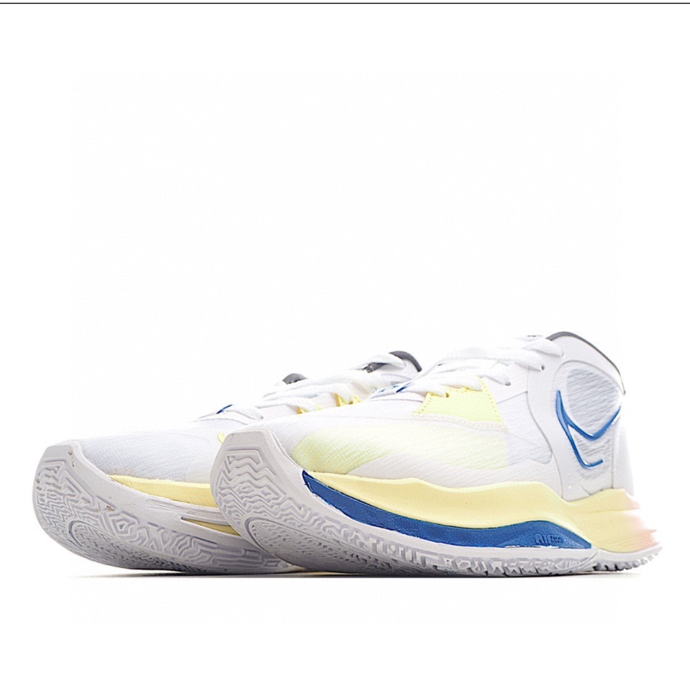Nike Kyrie Low 5 EP ＂Bounce＂ 白藍黃 實戰 耐磨 DJ6014-100 籃球鞋-細節圖3