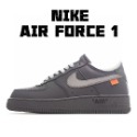 NIKE  AIR FOECE 1 X MOMA 空軍底幫ow黑銀-規格圖4