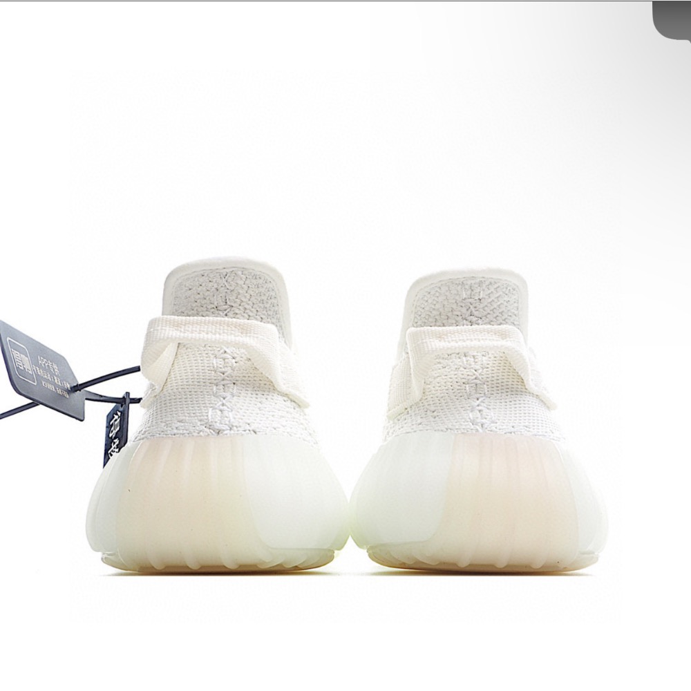 Yeezy boost 350純白-細節圖2