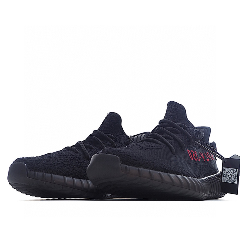 Adidas Yeezy Boost 350 Bred 黑底紅字-細節圖2