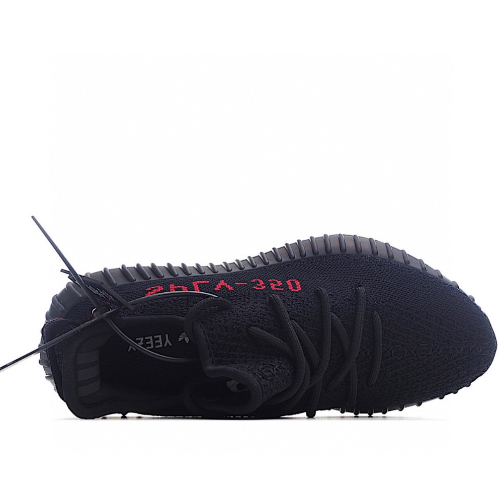 Adidas Yeezy Boost 350 Bred 黑底紅字-細節圖4