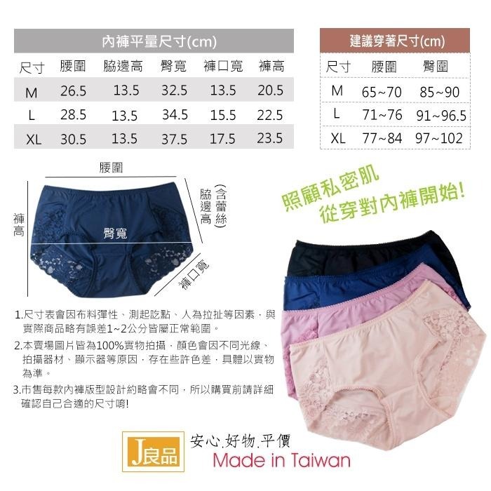 現貨！超柔感 臺灣製 蕾絲內褲 美臀透氣涼感親膚 中腰內褲 輕薄 女內褲 女生內褲 Panty-細節圖8