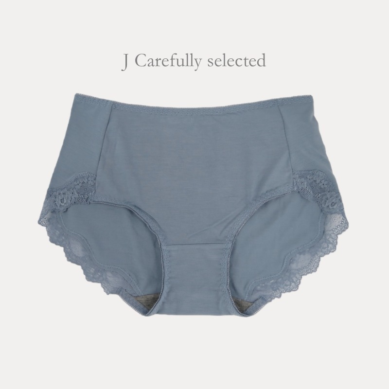 現貨！石墨烯莫代爾雙重呵護 棉質透氣蕾絲石墨烯內褲 莫代爾內褲 抗菌內褲 女蕾絲內褲 棉內褲女生中腰內褲-規格圖8