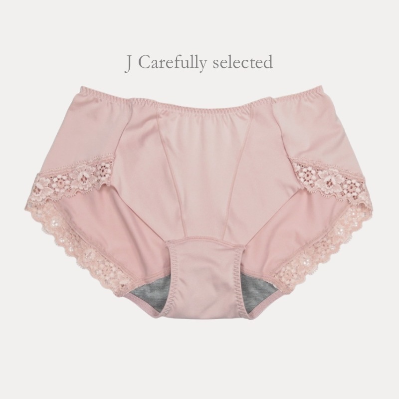 現貨！台灣製 M~XXL日本款 親膚中低腰吸濕排汗蕾絲內褲 石墨烯抗菌褲底 透氣女內褲 包臀內褲女生-規格圖7