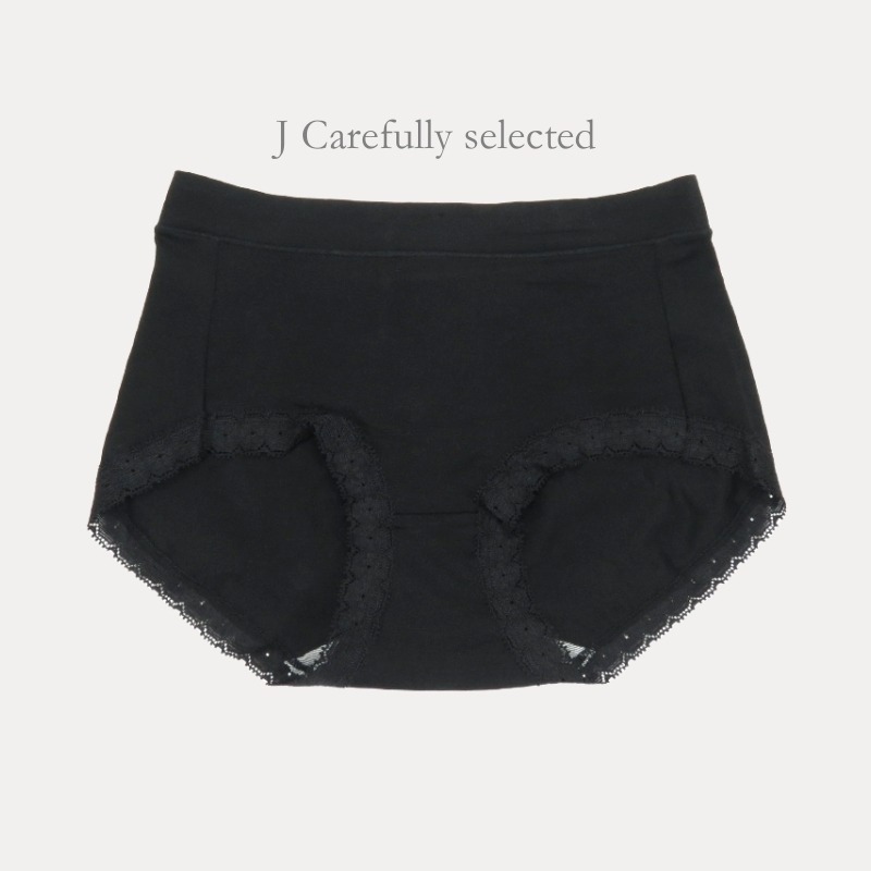 現貨！台灣製 M~XXL日本款 透氣舒適女內褲 面料親肌 蕾絲內褲 中低腰 女生內褲 質料柔軟舒適包臀內褲-規格圖7