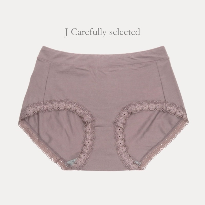 現貨！台灣製 M~XXL日本款 透氣舒適女內褲 面料親肌 蕾絲內褲 中低腰 女生內褲 質料柔軟舒適包臀內褲-規格圖7