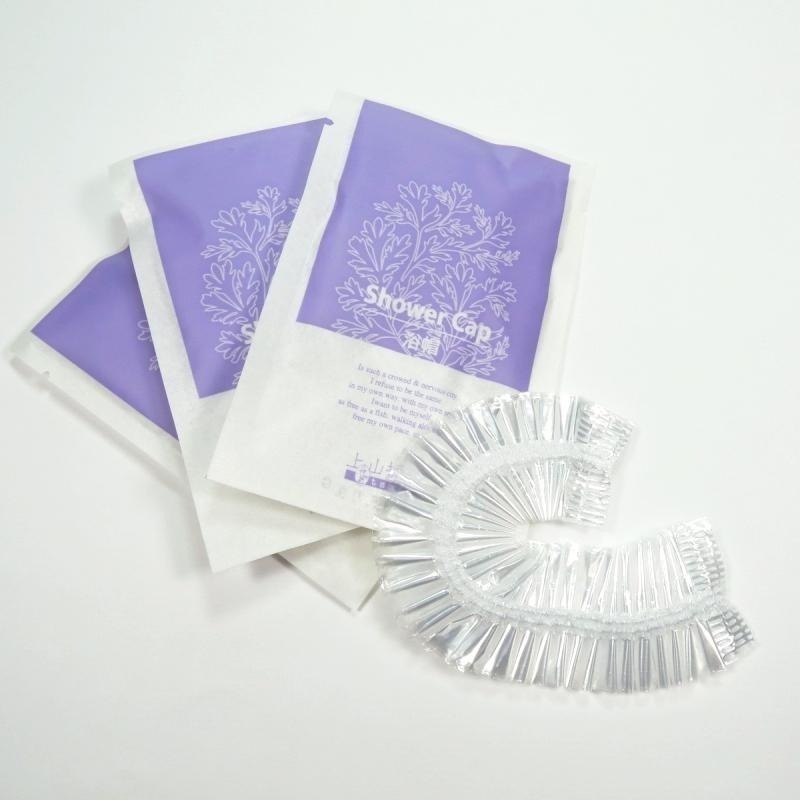 現貨！一次性浴帽 拋棄式浴帽 上山採藥 美髮用品 飯店旅館專用 旅行一次拋棄浴帽 染髮浴帽 護髮浴帽 防水【J良品】-細節圖3