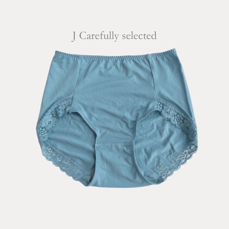 現貨！M~XXL 台灣製 日系棉女內褲 Lyocell天絲萊賽爾棉質蕾絲 高腰內褲女 舒適 棉 蕾絲女生內褲-規格圖8