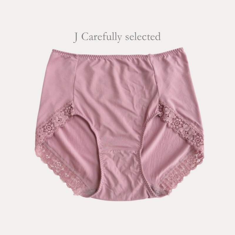 現貨！M~XXL 台灣製 日系棉女內褲 Lyocell天絲萊賽爾棉質蕾絲 高腰內褲女 舒適 棉 蕾絲女生內褲-規格圖8