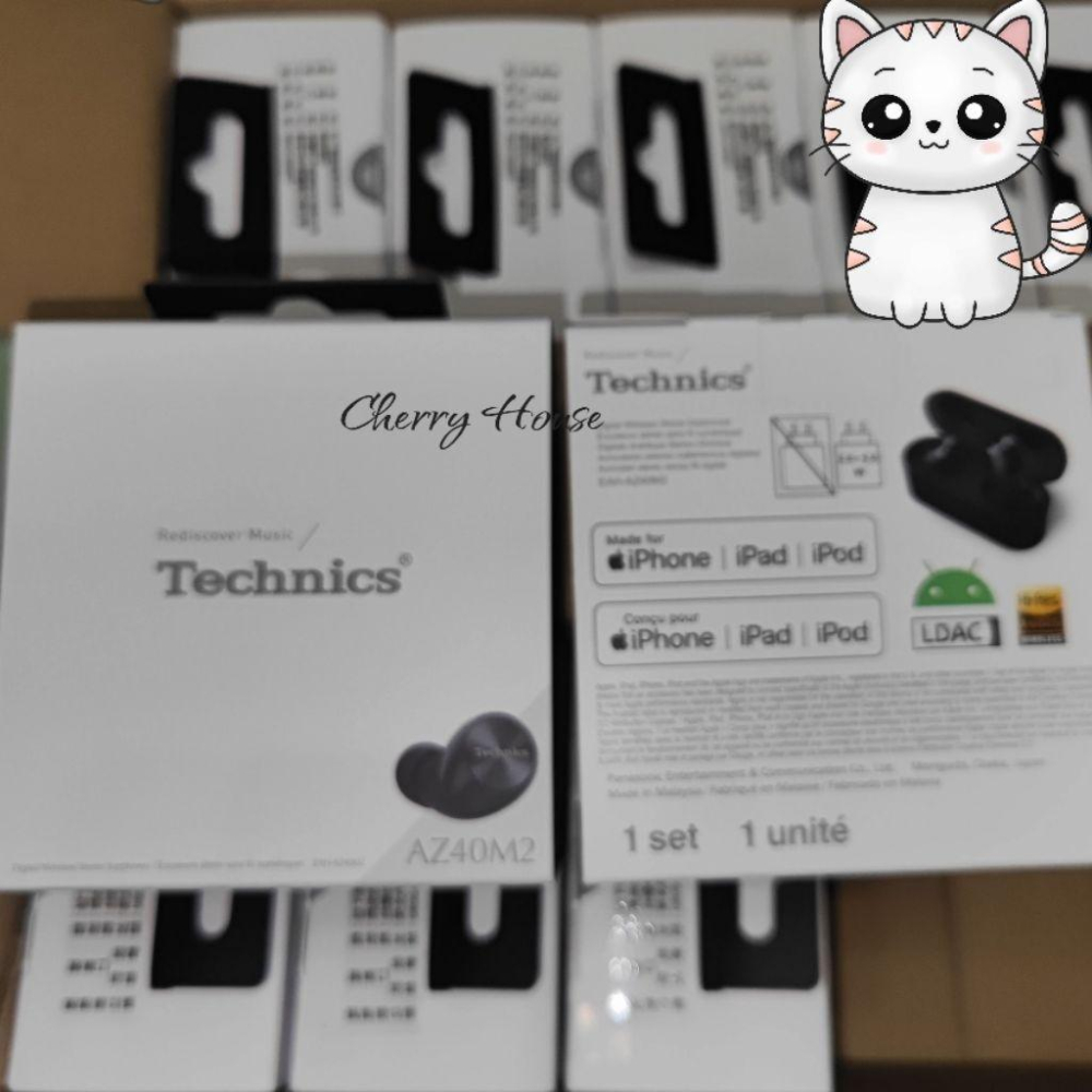 全新台灣原廠1年保固 Technics EAH-AZ40M2 真無線藍牙耳機 極致音質 主動降噪 多點連接 IPX4防水-細節圖5