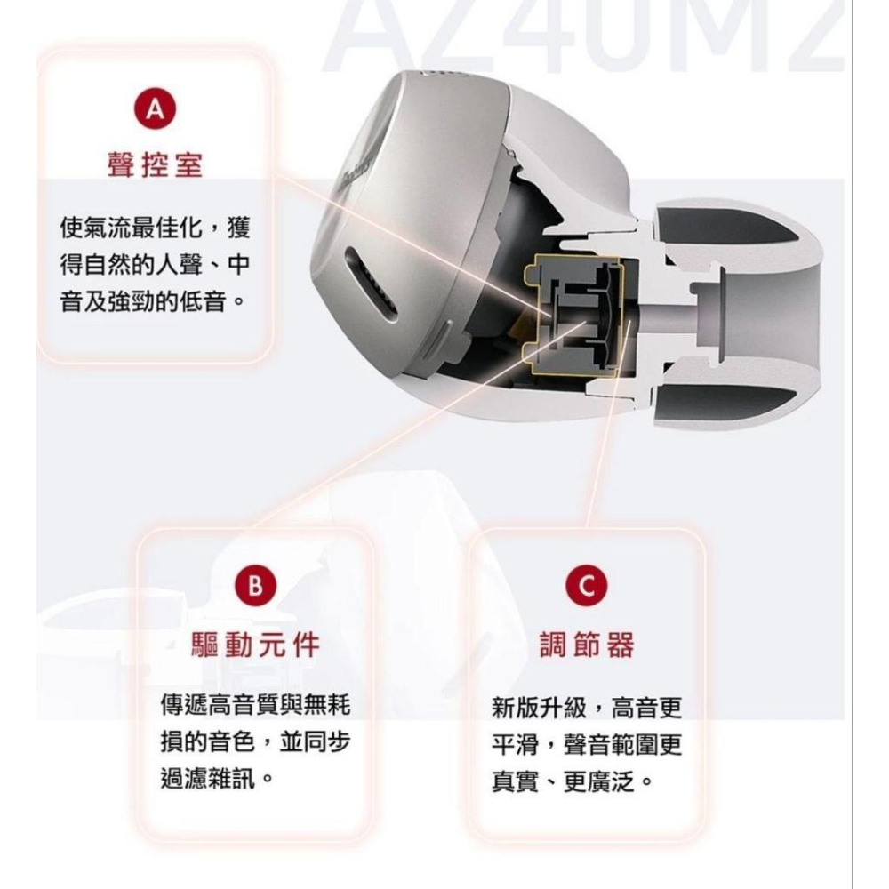 全新台灣原廠1年保固 Technics EAH-AZ40M2 真無線藍牙耳機 極致音質 主動降噪 多點連接 IPX4防水-細節圖8