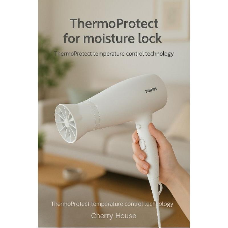 全新台灣公司貨2年原廠保固 PHILIPS飛利浦 溫控負離子護髮吹風機 BHD378-細節圖6